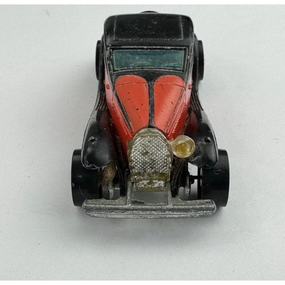 Hot Wheels 1980 81 37 Bugatti‎ Black Red Vintage Diecast Car Hong Kong BW Wheels